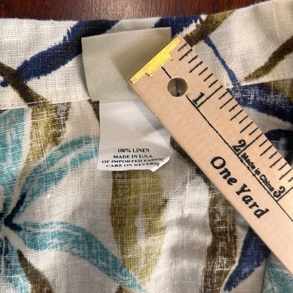 3 Shirts Tops Blouses 3/4 sleeve button up summer beach lightweight - Picture 9 of 15